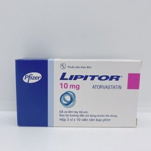 Lipitor 10mg - Thuốc điều trị rối loạn lipid máu