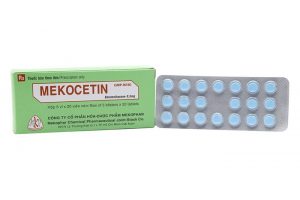 Quy cách đóng gói Thuốc Mekocetin 0.5mg