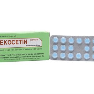 Quy cách đóng gói Thuốc Mekocetin 0.5mg