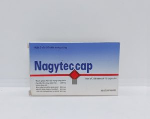 Nagytec cap - Chữa mụn nhọt và điều hòa huyết áp
