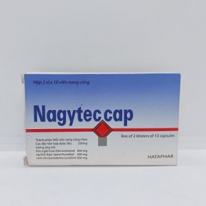 Nagytec cap - Chữa mụn nhọt và điều hòa huyết áp