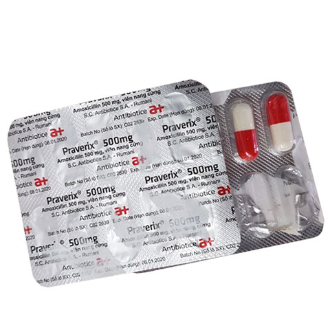 Quy cách đóng gói Thuốc Praverix 500mg Quy cách đóng gói Thuốc Praverix 500mg