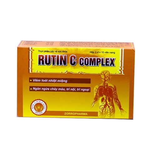 Giới thiệu về Rutin C Complex 