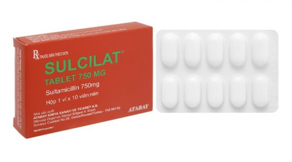 Quy cách đóng gói Thuốc Sulcilat Tablet 750mg Quy cách đóng gói Thuốc Sulcilat Tablet 750mg