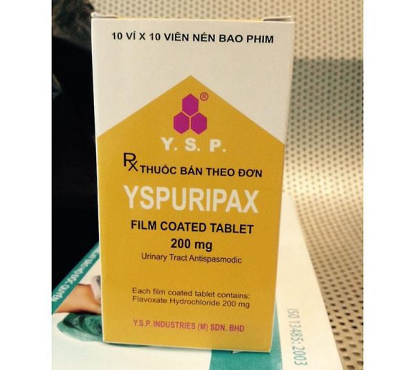 Quy cách đóng gói Thuốc Yspuripax Quy cách đóng gói Thuốc Yspuripax