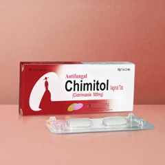 Chimitol thuốc đặt âm đạo dạng bào chế