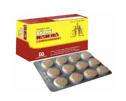 Quy cách đóng gói viên ngậm ho Nam Hà