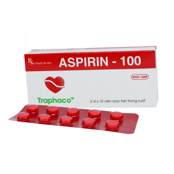 Quy cách đóng gói Thuốc Aspirin 100mg Quy cách đóng gói Thuốc Aspirin 100mg