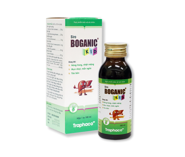 Quy cách đóng gói Thuốc Boganic Kid Quy cách đóng gói Thuốc Boganic Kid