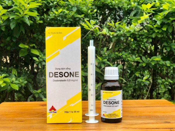Desone 3-min Desone có 2 quy cách bào chế khác nhau