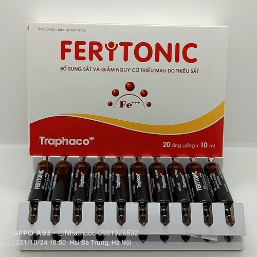 Quy cách đóng gói Thuốc Feritonic Quy cách đóng gói Thuốc Feritonic