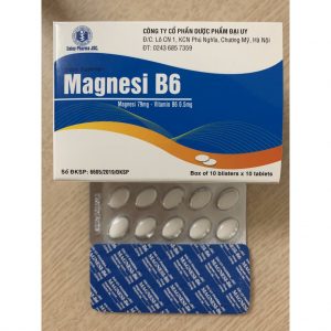 Quy cách đóng gói Thuốc Magnesi B6