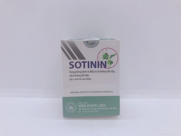 Quy cách đóng gói Sotinin Quy cách đóng gói Sotinin