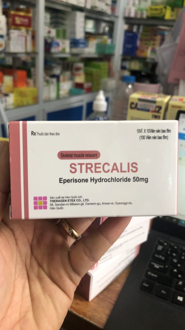 Quy cách đóng gói Thuốc Strecalis Quy cách đóng gói Thuốc Strecalis