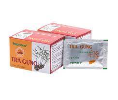 Quy cách đóng gói Trà gừng cốm 3g