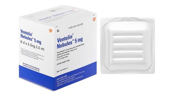 Quy cách đóng gói Thuốc VENTOLIN 5MG Quy cách đóng gói Thuốc VENTOLIN 5MG