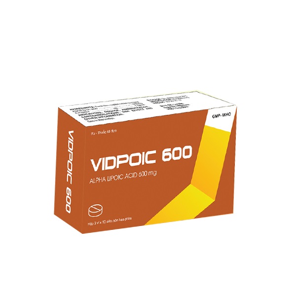 Quy cách đóng gói Thuốc Vidpoic Quy cách đóng gói Thuốc Vidpoic