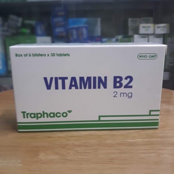 Quy cách đóng gói VITAMIN B2 2MG Quy cách đóng gói VITAMIN B2 2MG