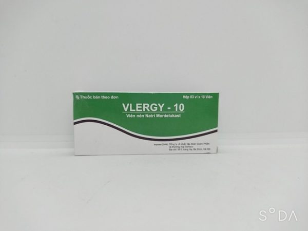 Thuốc Vlergy 10mg là thuốc gì ? Thuốc Vlergy 10mg là thuốc gì ?