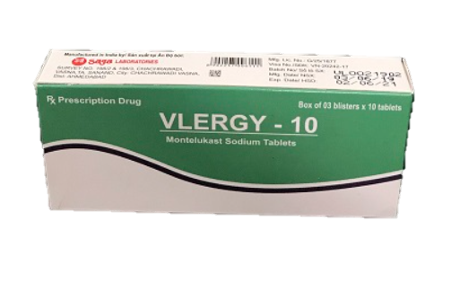 Quy cách đóng gói Thuốc Vlergy 10mg Quy cách đóng gói Thuốc Vlergy 10mg
