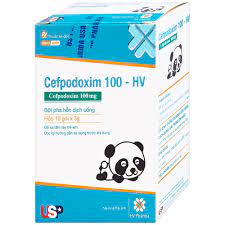 Thuốc Cefpodoxim 100mg ( Hộp 12 gói ) là thuốc gì?