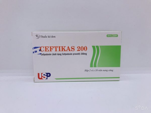 Thuốc Ceftikas 200mg là thuốc gì ? Thuốc Ceftikas 200mg là thuốc gì ?