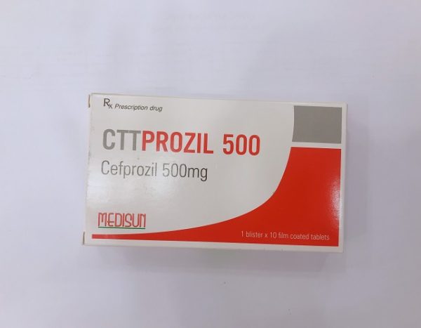 Quy cách đóng gói Thuốc CTTPROZIL 500 Quy cách đóng gói Thuốc CTTPROZIL 500