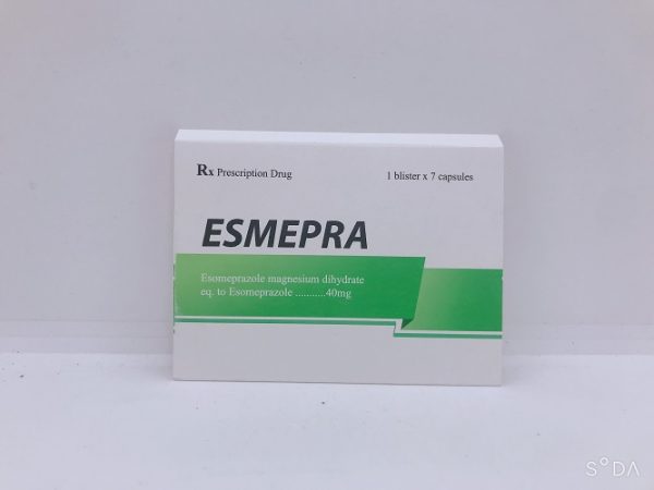 Quy cách đóng gói Thuốc Esmepra Quy cách đóng gói Thuốc Esmepra