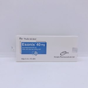 Quy cách đóng gói Thuốc Esonix 40mg 