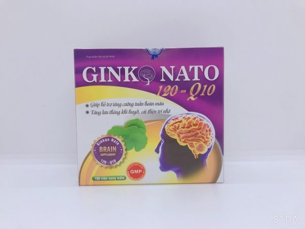 Quy cách đóng gói GinkoNato 120 - Q10 Quy cách đóng gói GinkoNato 120 - Q10