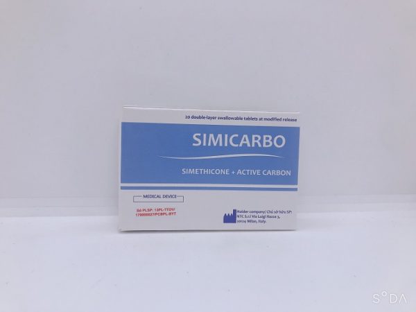Quy cách đóng gói Thuốc Simicarb Quy cách đóng gói Thuốc Simicarb