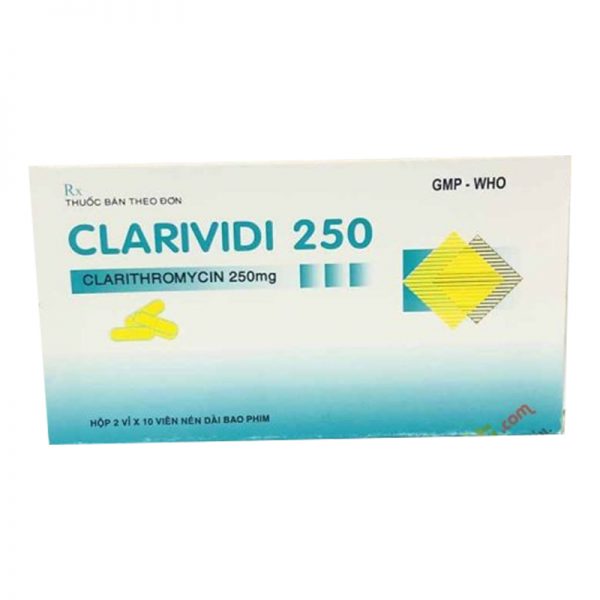 Clarividi Cách bảo quản thuốc Clarividi 250mg