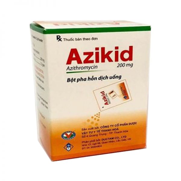 Azikid Thuốc Azikid 200mg là thuốc gì?