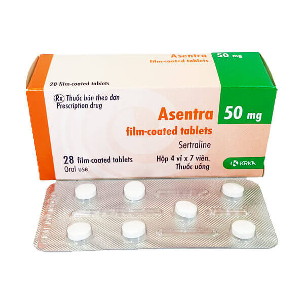 asentra_50mg2 Thuốc Asentra 50mg là thuốc gì?