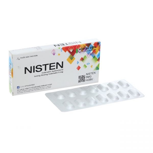 thuoc-nisten-ivabradin-5mg-0 Thuốc Nisten là thuốc gì?
