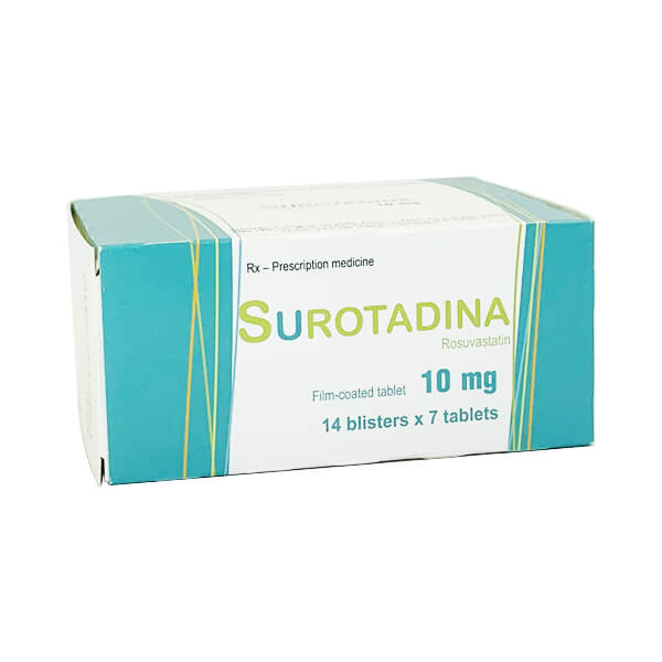 surotadina_10mg_1 Thuốc Surotadina 10mg là thuốc gì?