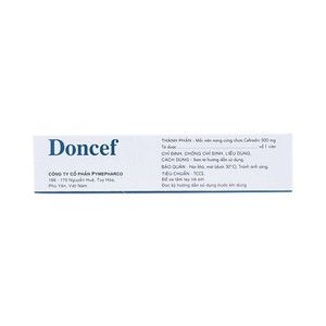 Thuốc Doncef 500mg là thuốc gì?