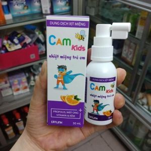 Cách bảo quản Dung Dịch Xịt Miệng Cam Kids