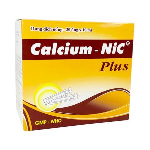 Cách bảo quản thuốc Calcium - Nic