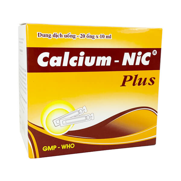 calcium_nic_plus_6 Cách bảo quản thuốc Calcium - Nic