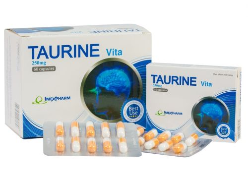 taurine250 Thuốc Taurine vita 250mg là thuốc gì?