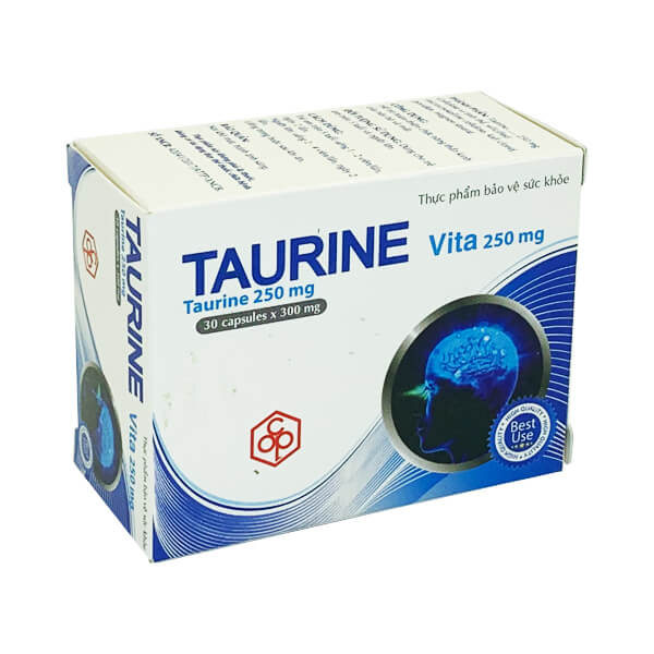 taurine_vita_250mg2 Tác dụng phụ của thuốc Taurine vita 250mg