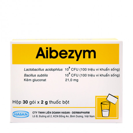 Aibezym-Hộp-30-gói Thuốc Aibezym là thuốc gì?