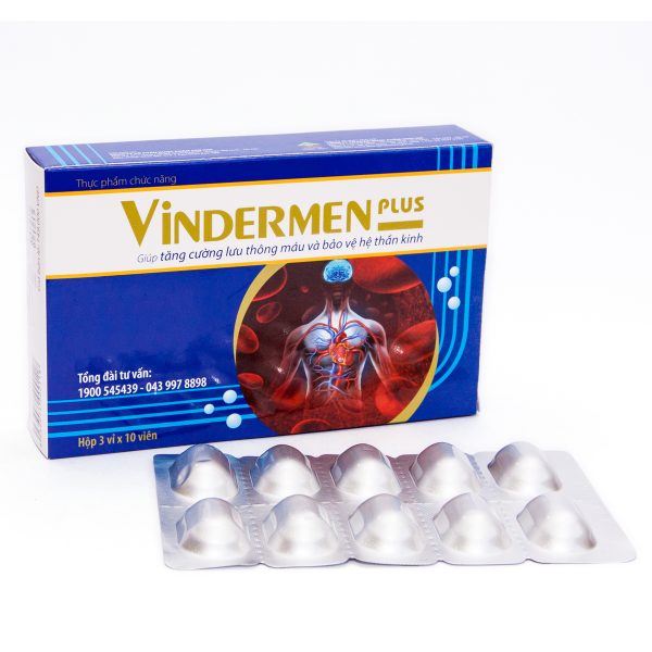 VINDERMEN-PLUS-3X10-00007967-2 Thuốc Vindermen plus là thuốc gì?