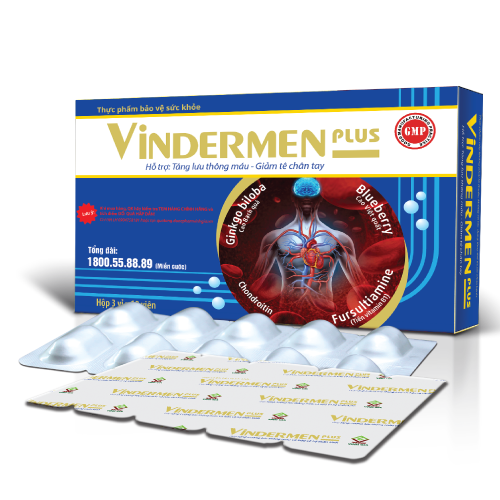 Vindermen-plus Tác dụng phụ của thuốc Vindermen plus