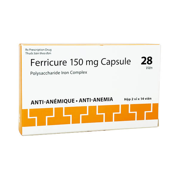 ferricure_150mg_capsule_1 Thuốc Ferricure 150mg là thuốc gì?