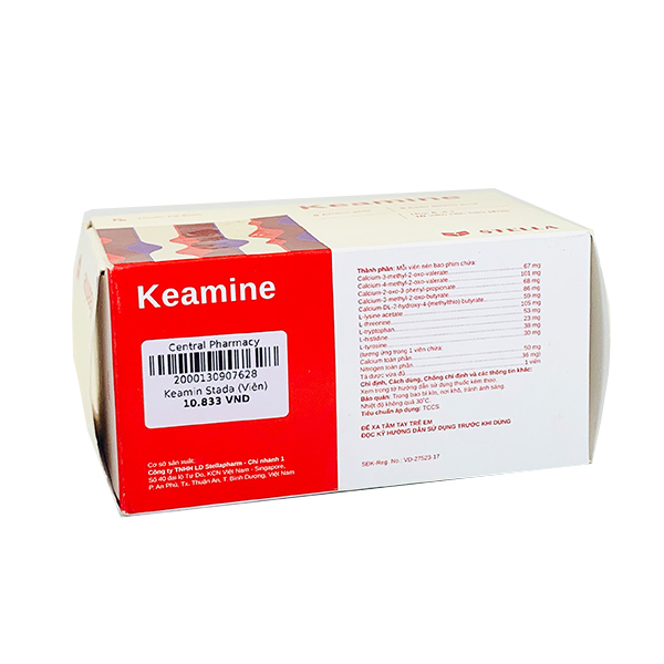 keamine-4 Thuốc Keamine là thuốc gì?