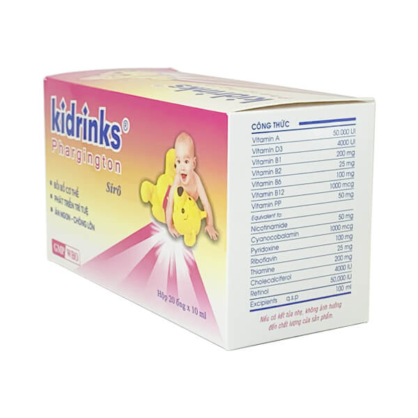 kidrinks_phargington_siro_4 Thuốc Kidrinks là thuốc gì?