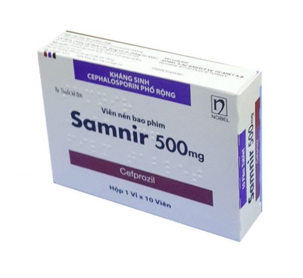samnir-500-600x552 Thuốc Samnir 500mg là thuốc gì?