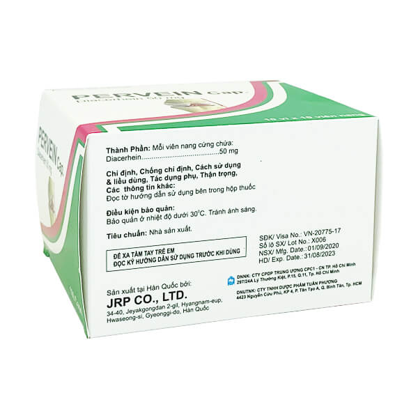 Pervein_cap-50mg4 Thuốc Pervein là thuốc gì?